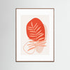 Abstract Botanical Boho Leaves 63 by Dina Dankers