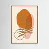 Abstract Botanical Boho Leaves 27 by Dina Dankers