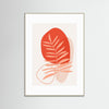 Abstract Botanical Boho Leaves 63 by Dina Dankers