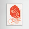 Abstract Botanical Boho Leaves 63 by Dina Dankers