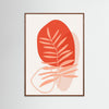 Abstract Botanical Boho Leaves 63 by Dina Dankers