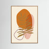 Abstract Botanical Boho Leaves 27 by Dina Dankers