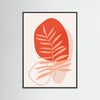 Abstract Botanical Boho Leaves 63 by Dina Dankers