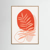 Abstract Botanical Boho Leaves 63 by Dina Dankers