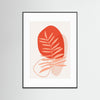 Abstract Botanical Boho Leaves 63 by Dina Dankers